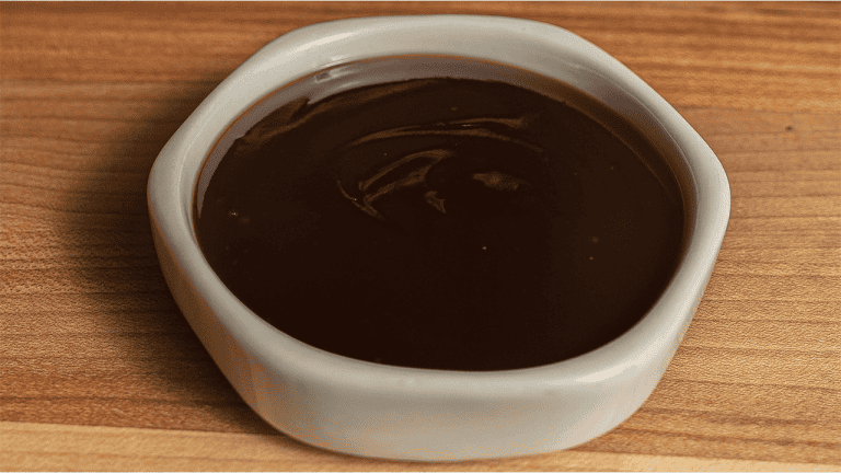 Benihana teriyaki sauce in a small bowl